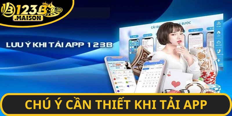 Newbie chú ý đôi điều khi download app 123B